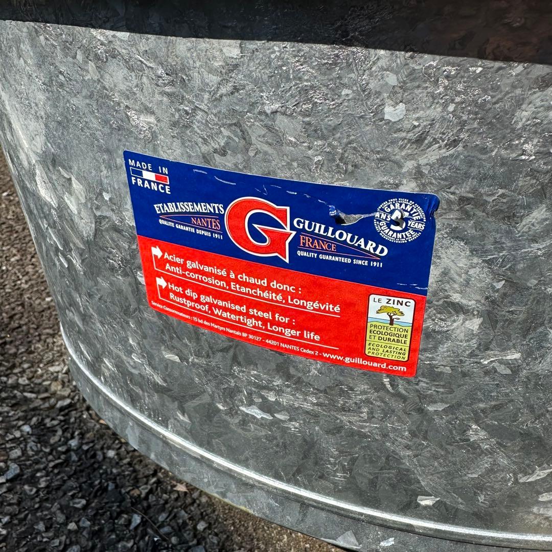 Guillouad ギルアード タブ 溶融亜鉛 タライ フランス製