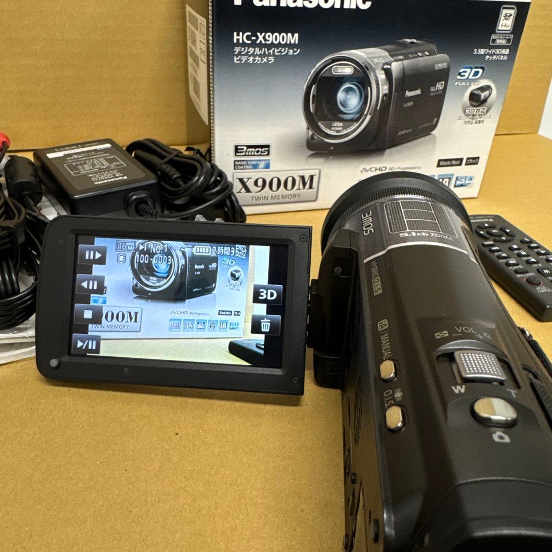 Panasonic 美品　HC-X900M デジタルビデオカメラ　64G