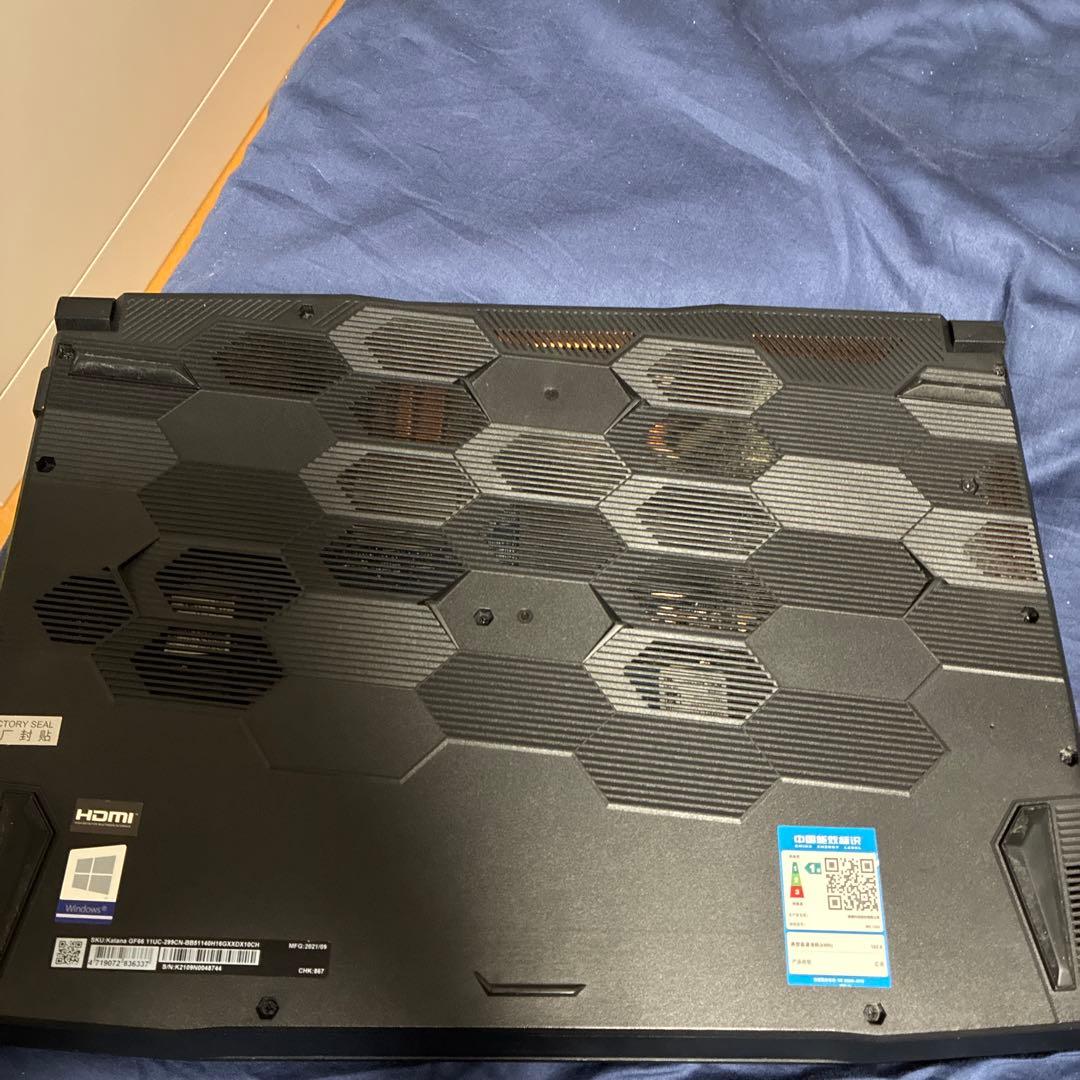 MSI ノートPC 第11世代 Intel i5 16GB 500GSSD