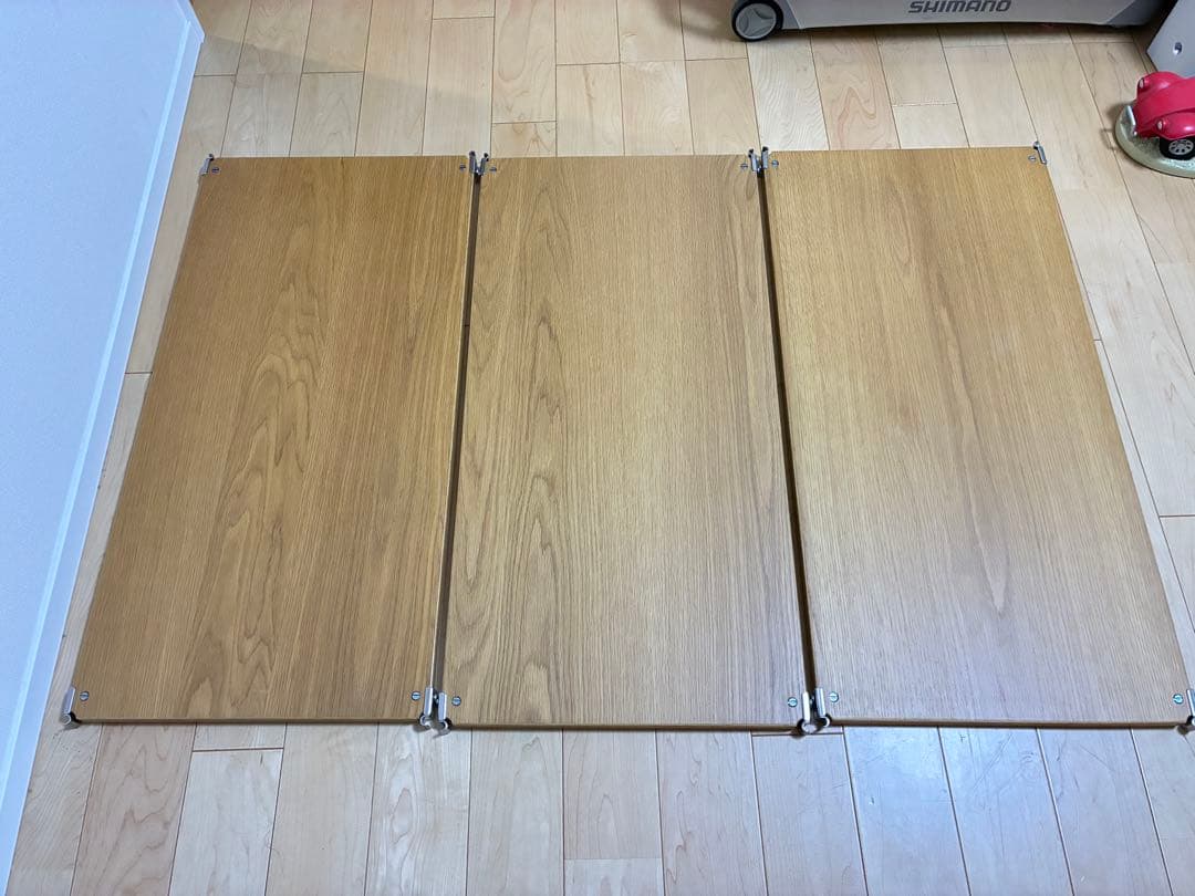 3枚 無印良品 ステンレスユニットシェルフ 追加棚 幅84cmタイプ用 C