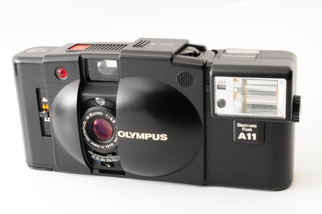 【訳アリ 美品 ケース付き】オリンパス OLYMPUS XA A11 #265