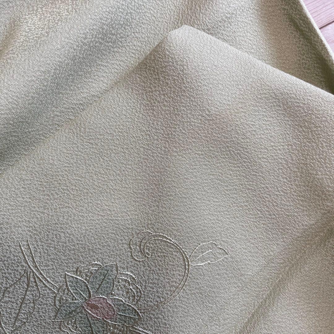 訪問着　フルセット　汕頭刺繍　宝相華　入学式　卒業式　着物　I6