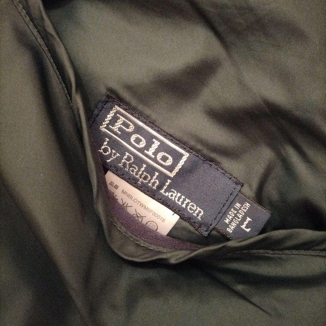 S*o様 Polo Ralph Lauren ネイビー×グリーン ダウンベスト