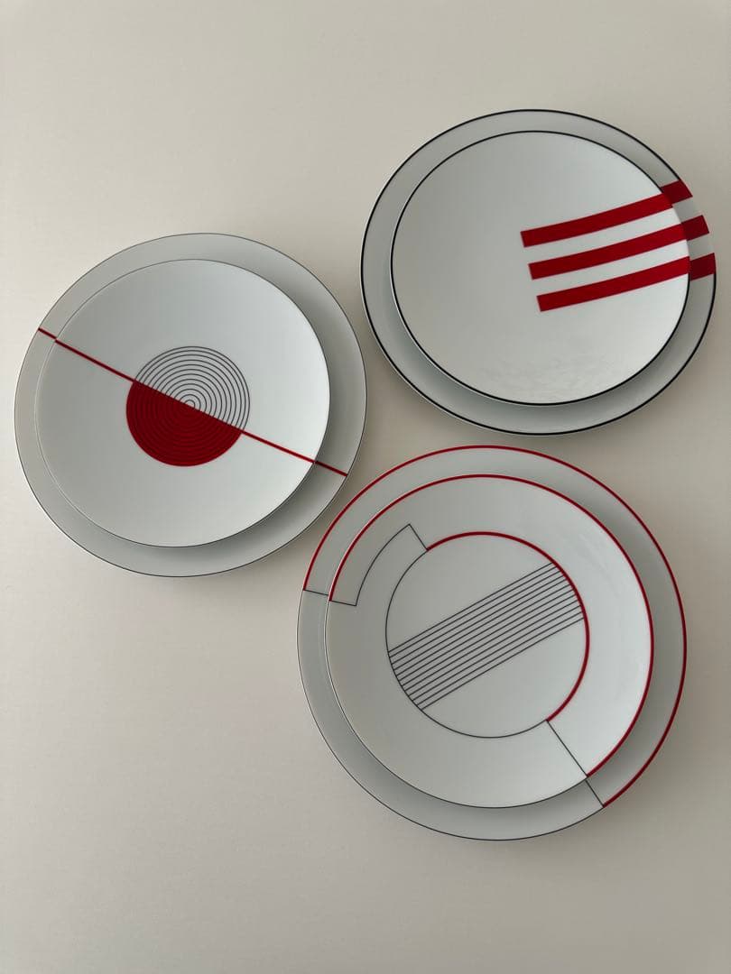 フランスヴィンテージPuiforcatディナープレート ピュイフォルカ エルメス