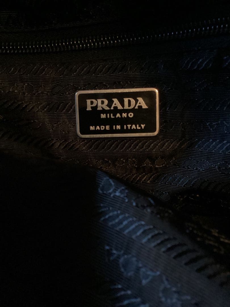 美品　プラダビジネスバック　大容量　ショルダー　トート　バック