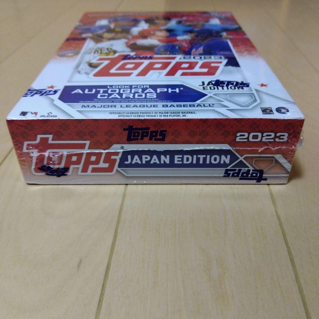 TOPPS MLB JAPAN EDITION 2023 1BOX 新品！