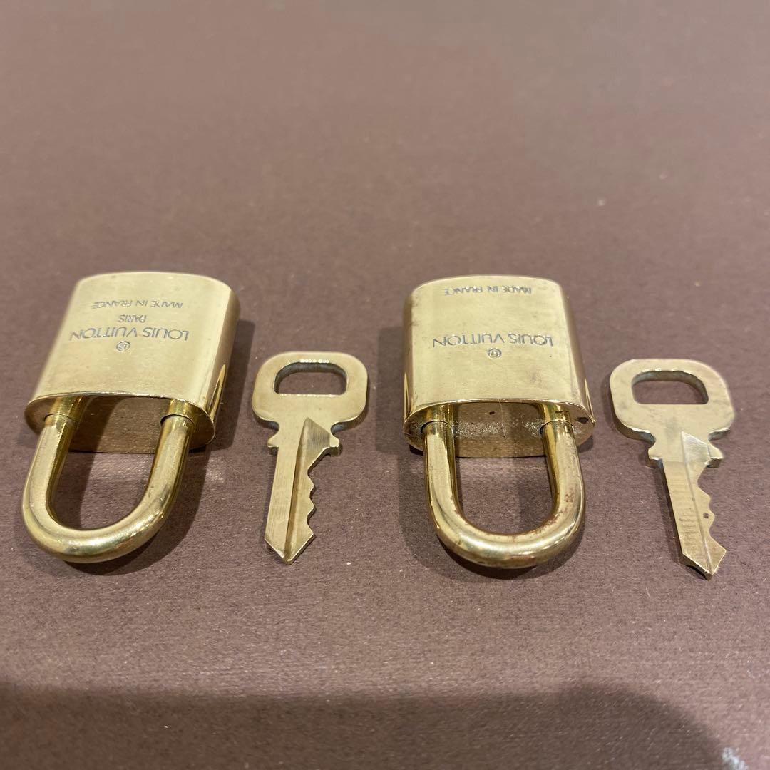 L00125　 ルイヴィトン　パドロック　10セット　カデナ　南京錠　鍵