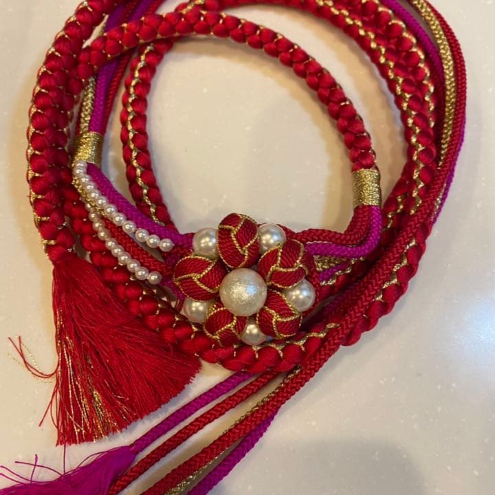 髪飾りと帯留めセット