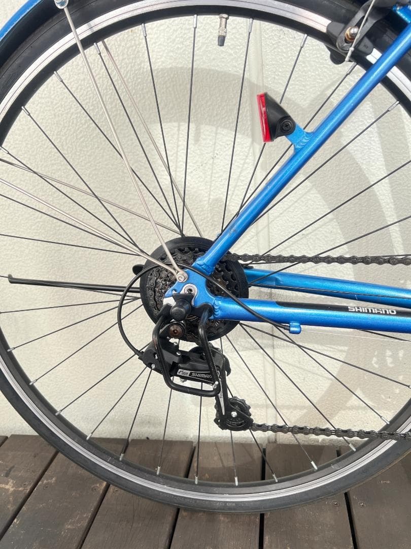 FORKS700Cクロスバイク　シマノ18段変速(前３段×後６段)　引取専用