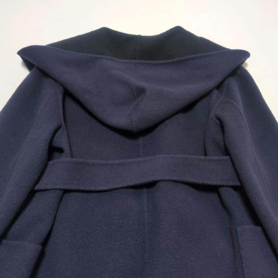 人気完売品✨️ESTNATION ウールカシミヤショートビーバーリバーコート❁