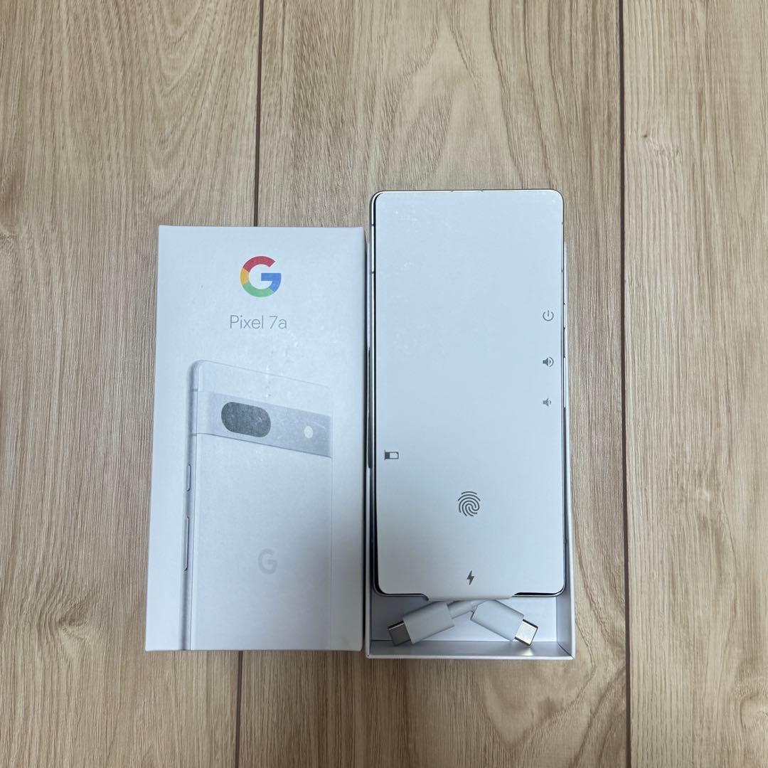 【新品未使用】 Google Pixel 7a 白 128GB SIMフリー