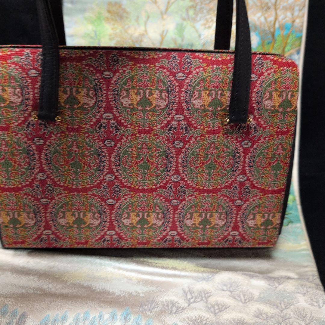 龍村美術織物　高級利休バック　 伝統的トートバッグ中古品　美品