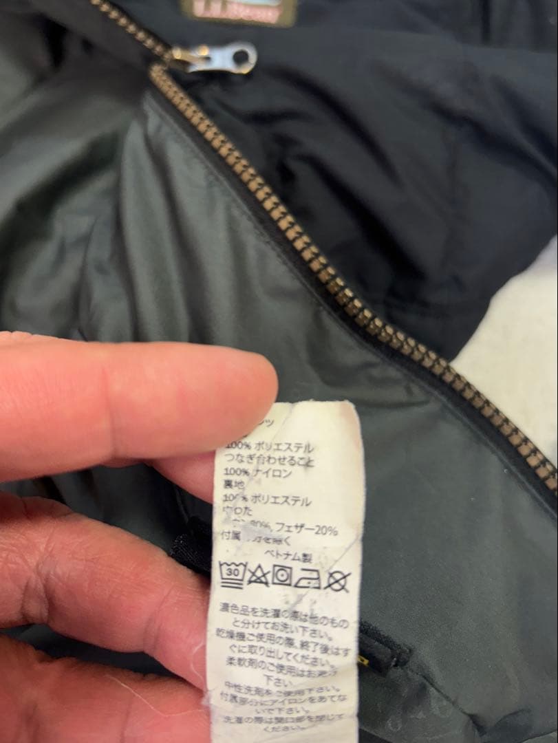 LLbean マウンテンプルオーバーダウン（米国L・日本XL）