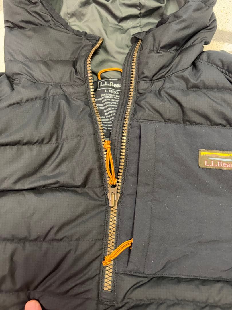 LLbean マウンテンプルオーバーダウン（米国L・日本XL）