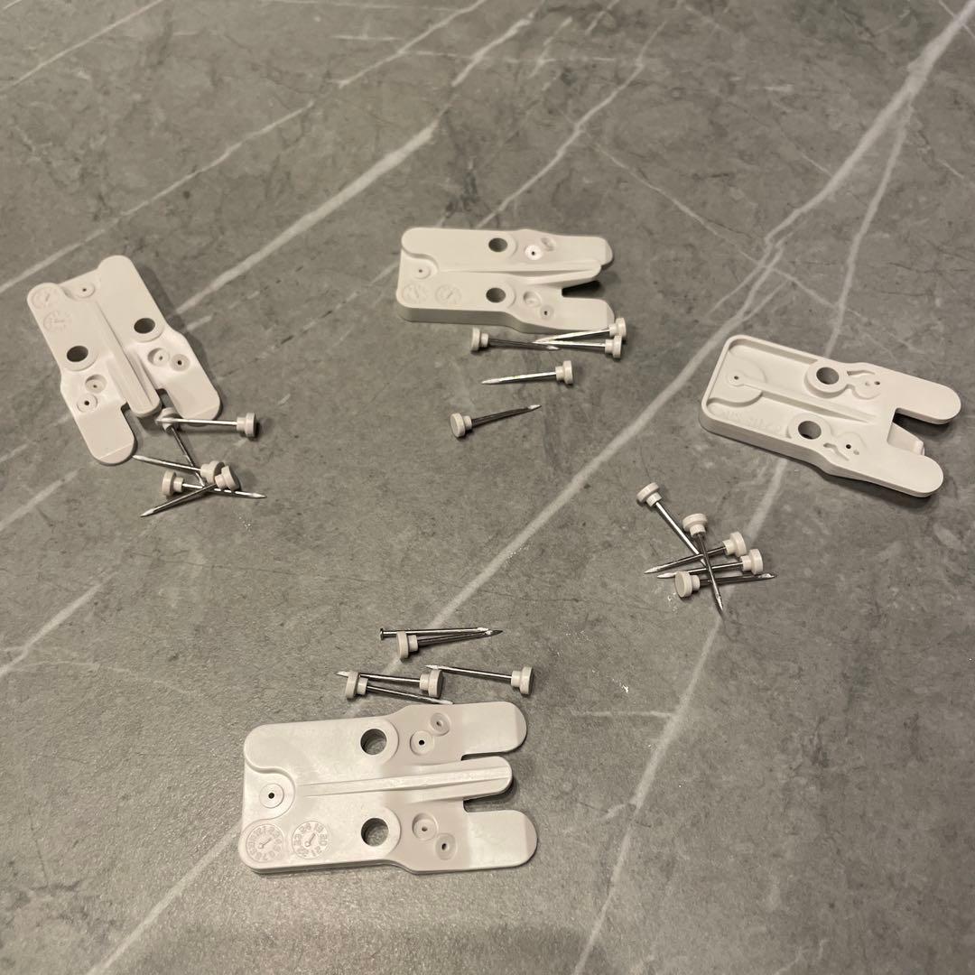 【2点セット】無印良品 壁に付けられる家具棚 88cm ウォールシェルフMUJI