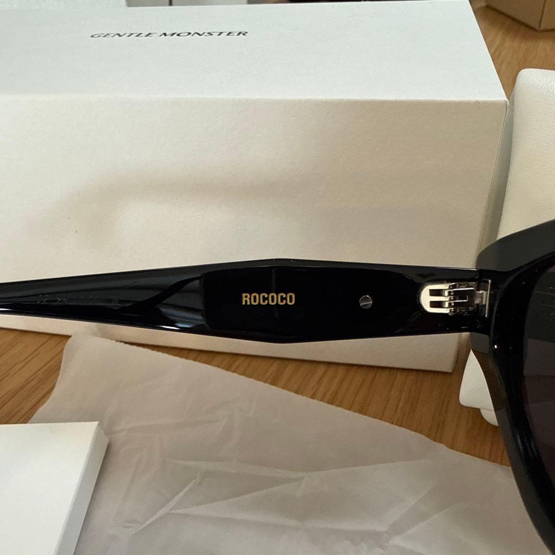 GENTLE MONSTER ROCOCO ブラック サングラス