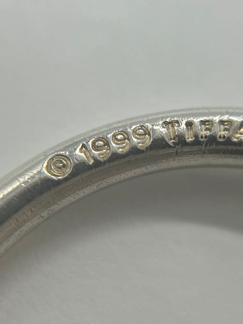 ティファニー TIFFANY&CO テニスラケット ボール モチーフ キーリング