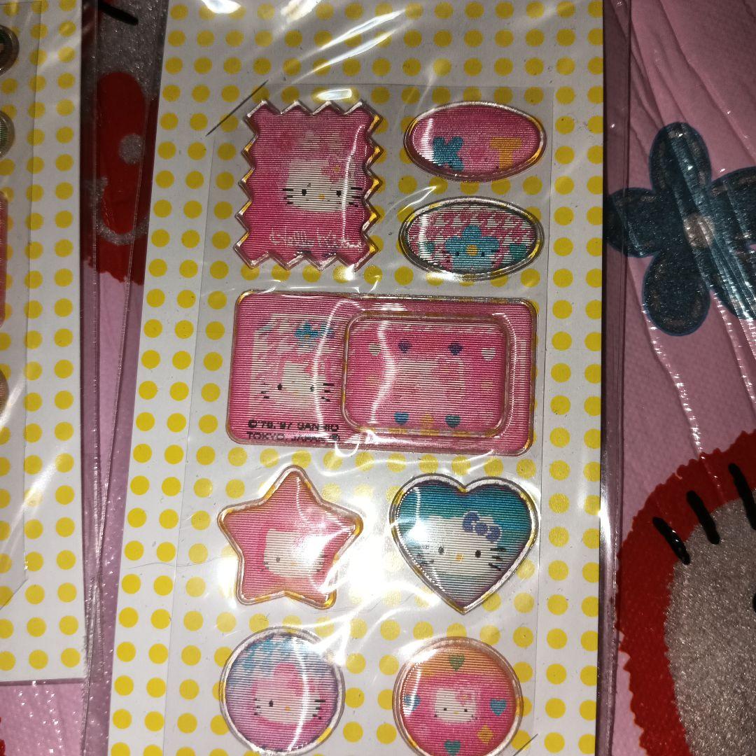 キティちゃん シール ハガキ