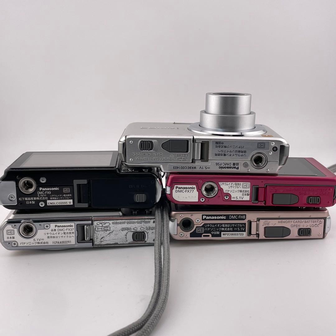 通電可【ジャンク】Panasonic LUMIX DMC-FX9 37 77