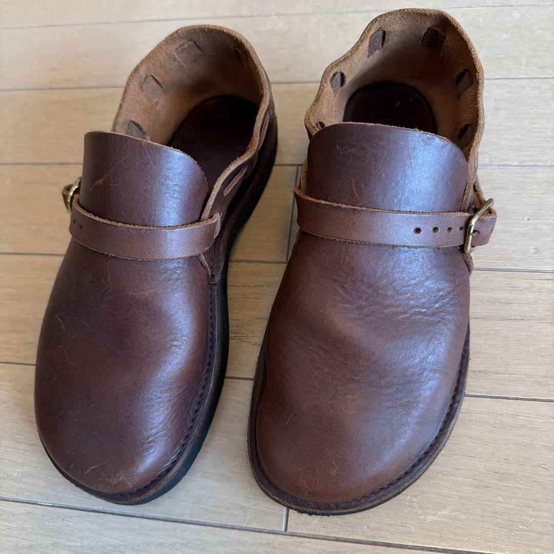 フェルナンドレザーMiddle-English ブラウン　7 1/2E