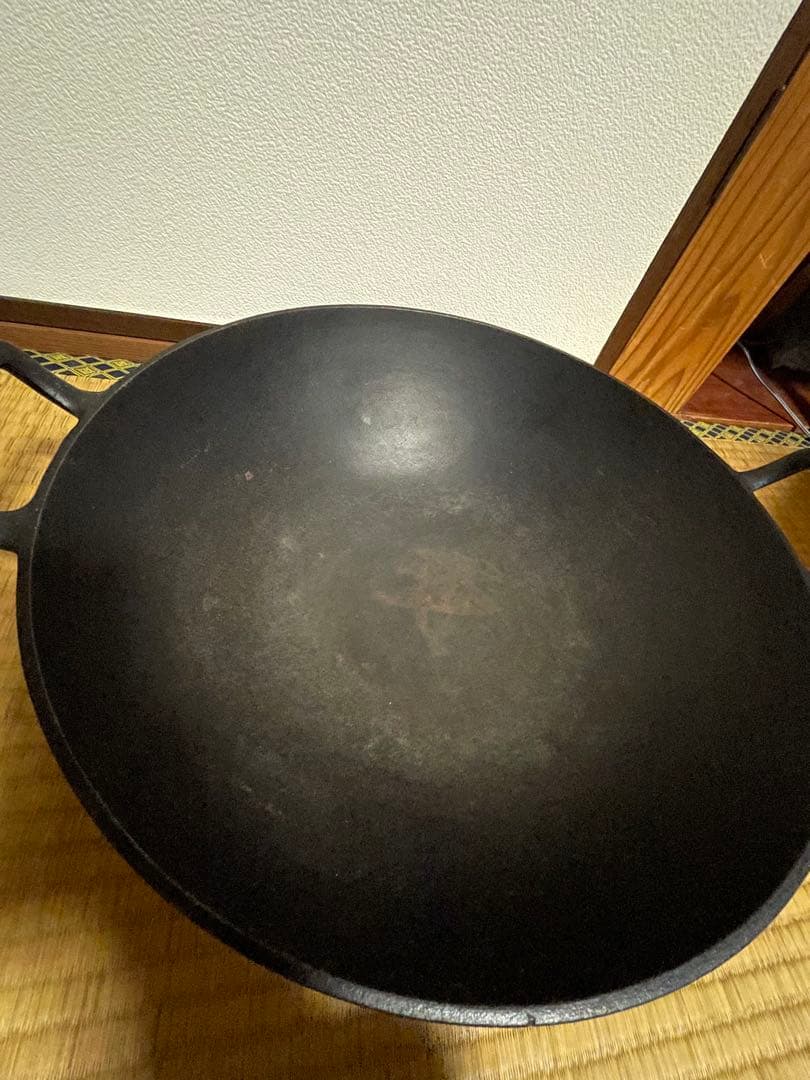 送料無料　南部鉄器 中華鍋