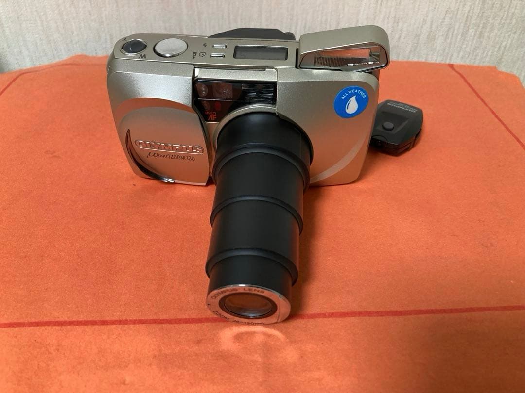 美品OLYMPUS μ[mju:] ZOOM 130 コンパクトカメラ