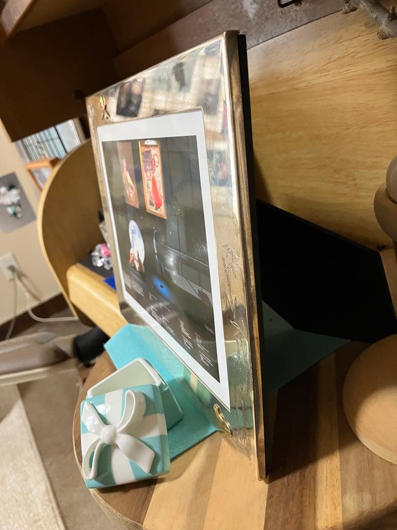 ティファニー アンティーク フォトスタンド