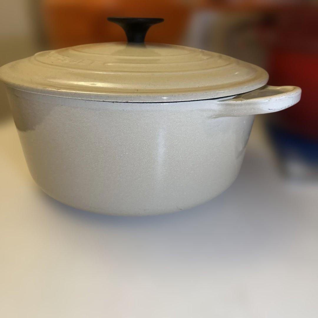 ア*ス様 LE CREUSET 両手鍋 24cm デューン