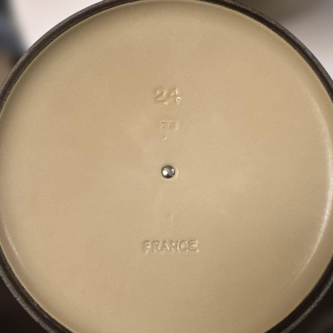 ア*ス様 LE CREUSET 両手鍋 24cm デューン