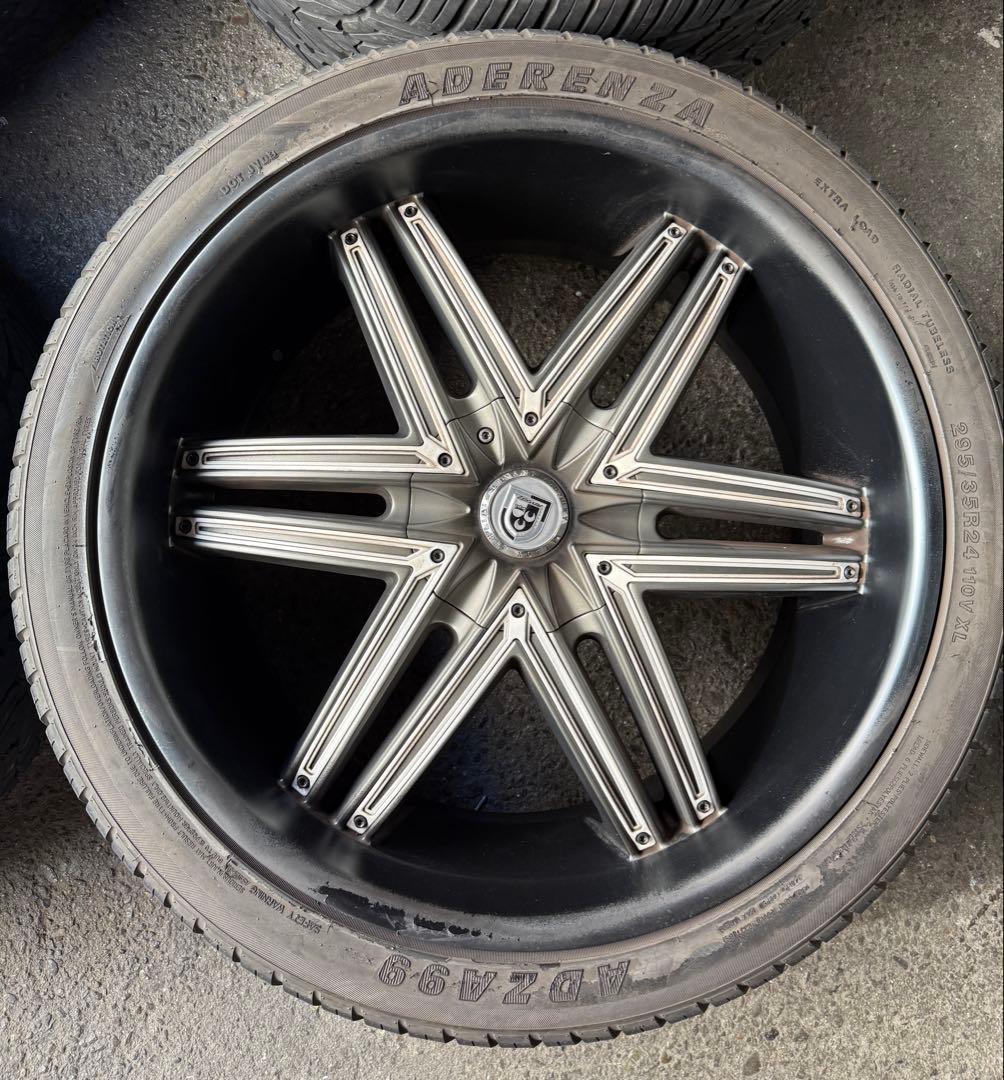 Gクラス W463a 24インチ 10J +15 130 ハブ径84 G350d