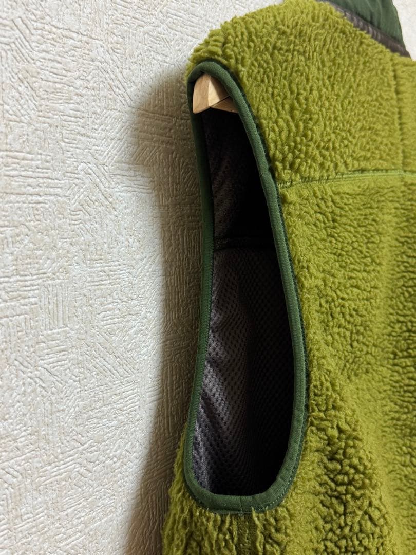 patagonia レトロX ベスト S フリースベスト オリーブグリーン