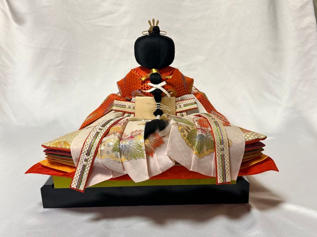 雛人形 ひな人形 雛道具 有職雛 親王 黄櫨染 十二単 京７番
