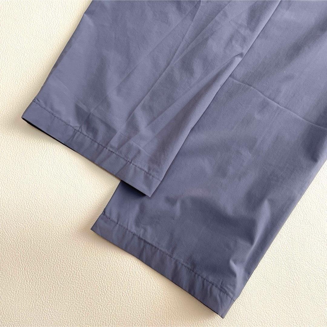 6725【美品】ブリーフィング　ストレッチパンツ　くすみパープル グレー 23年