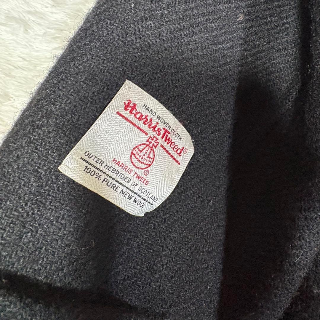 Disney RESORT×HarrisTweed ミッキー　ダッフルコート　L