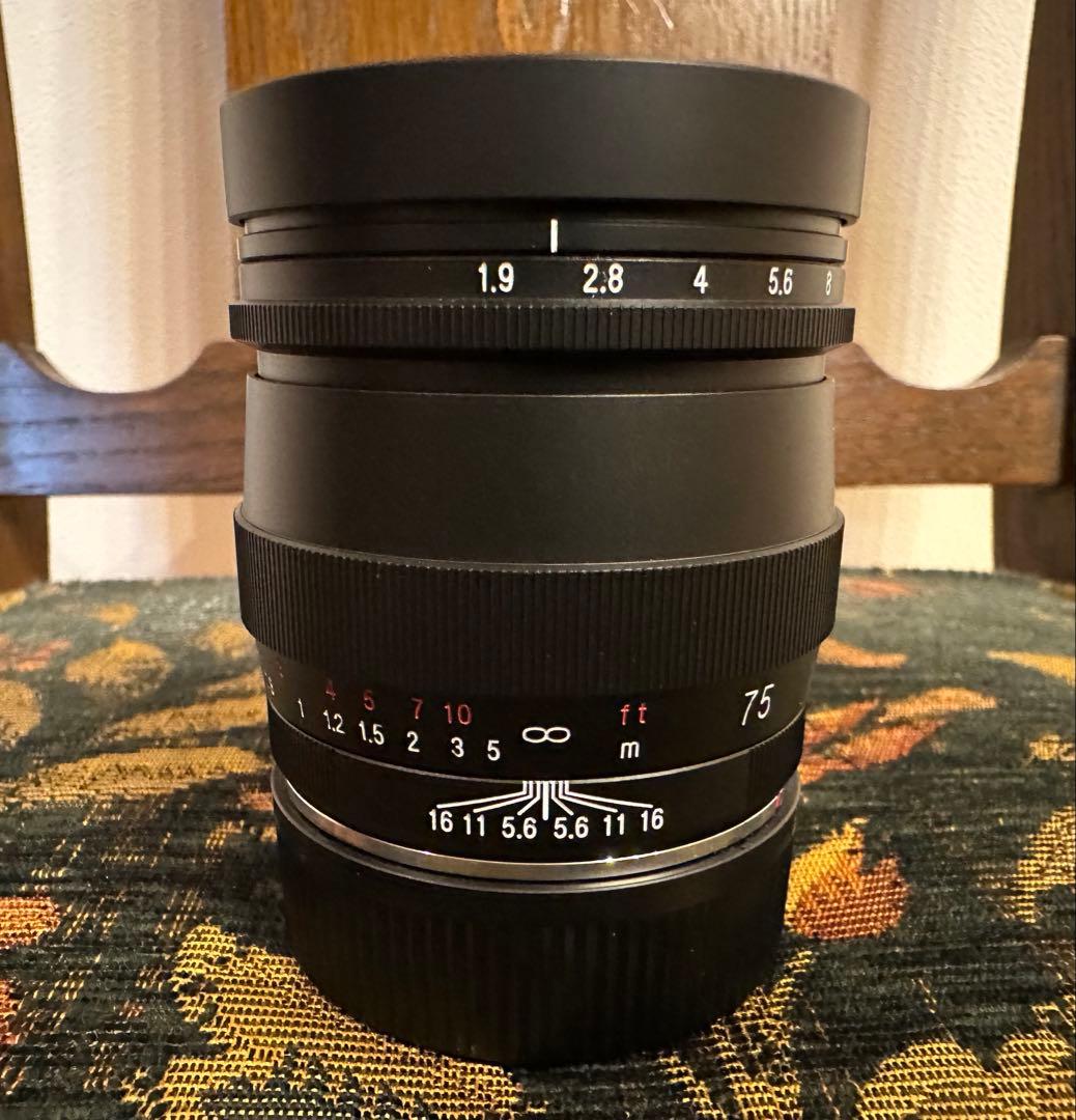 Voigtlander ULTRON 75mm F1.9 VM MC ライカM用