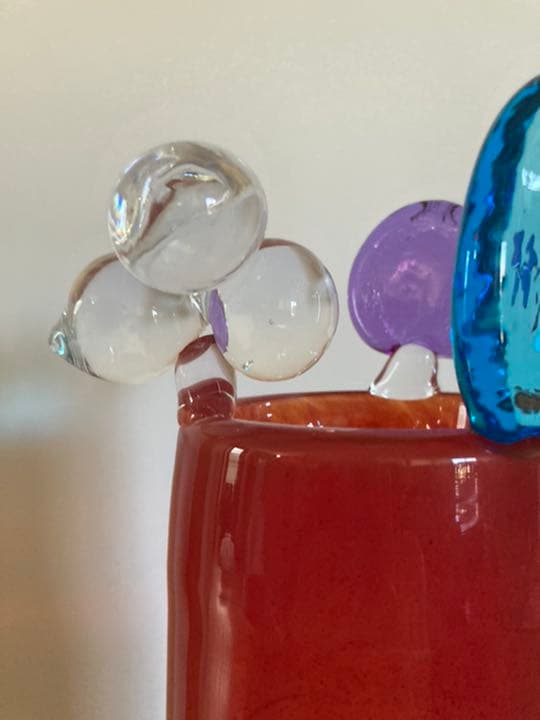 Pampula vase 290 Scope A型 レッド　イッタラ　ポムポム