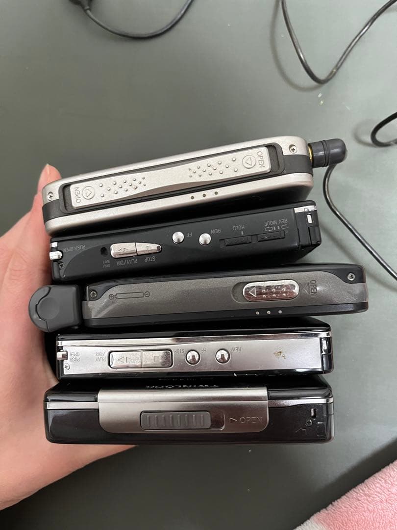 Panasonic /Aiwaカセットプレーヤー　まとめ売り5台