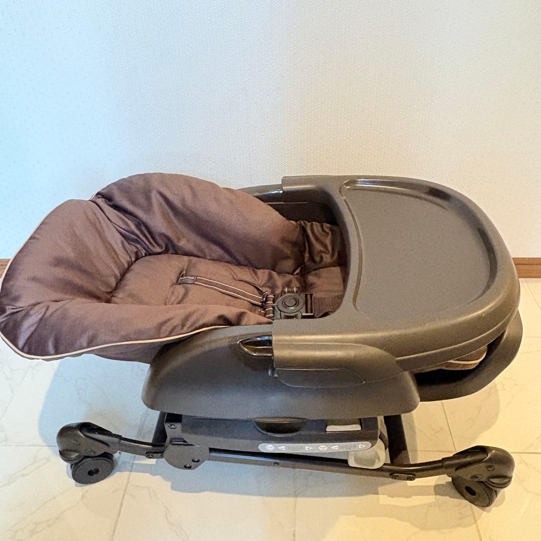 【♡送料込♡】コンビ　電動ハイロー　ネムリラ4キャスオートスウィング