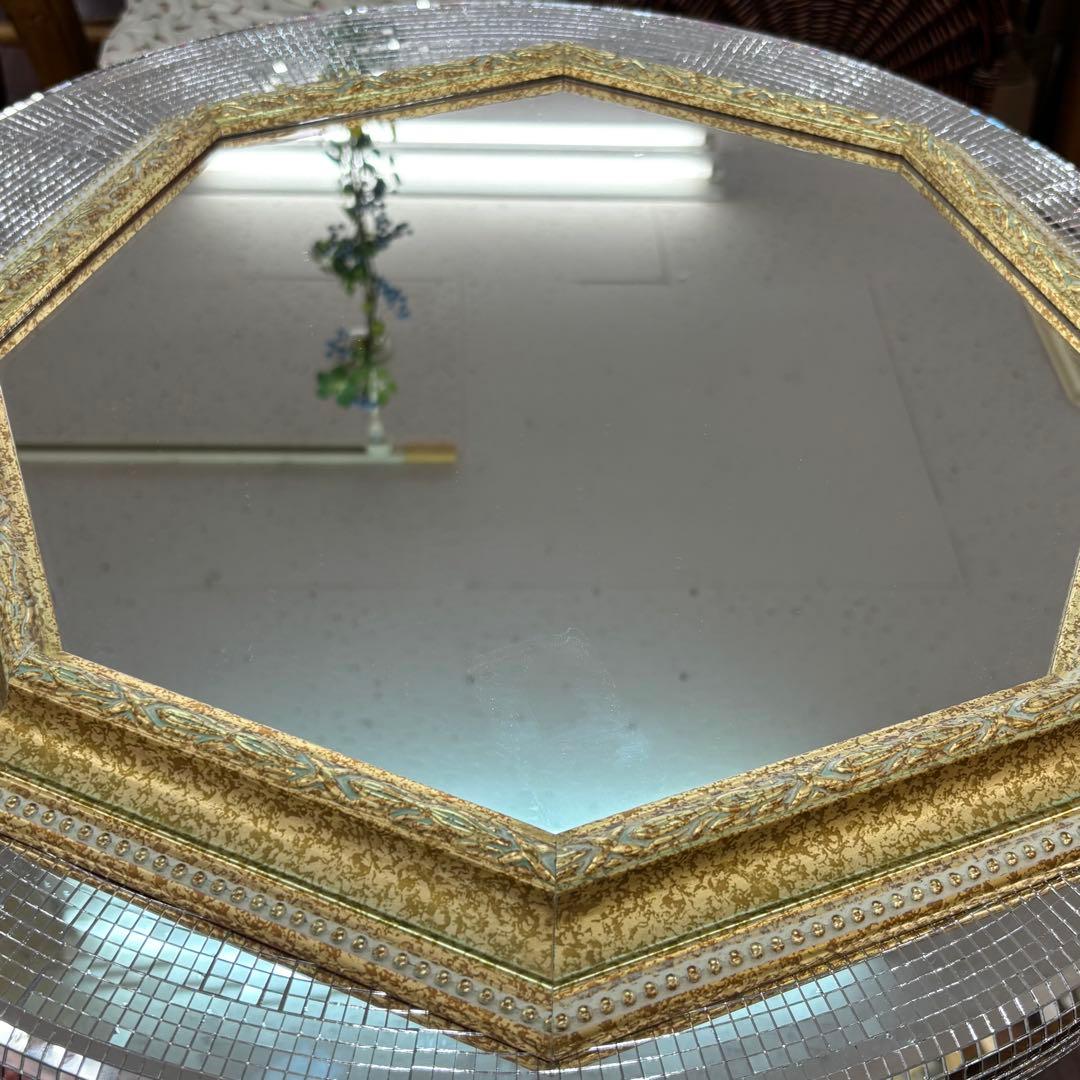 八角形開運ミラー　イタリア製