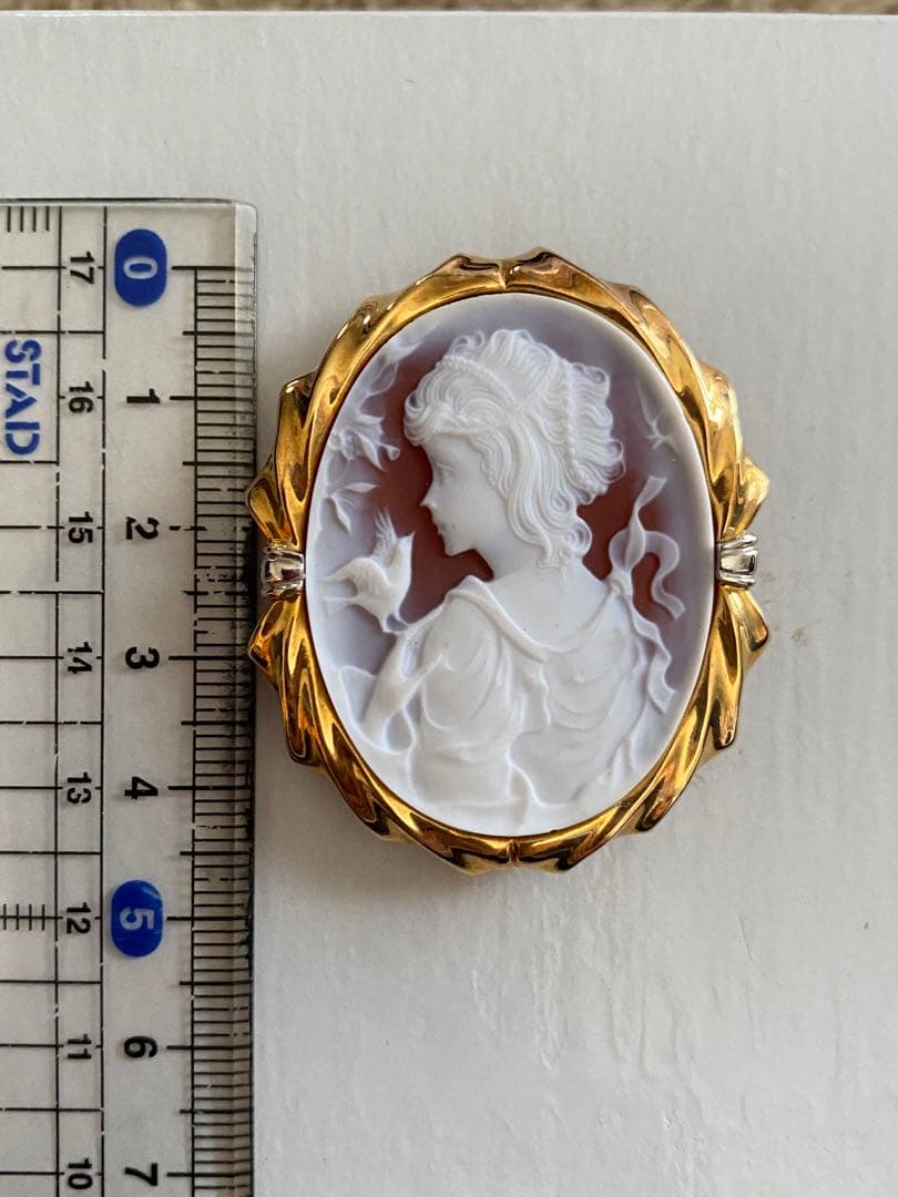 カメオ18K✩︎pt900