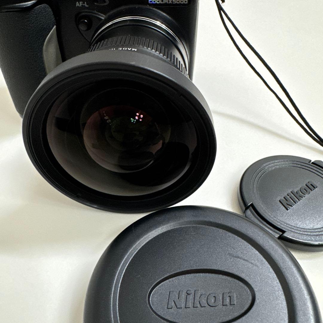 高級コンデジNikon COOLPIX5000動作品WC-E68セット