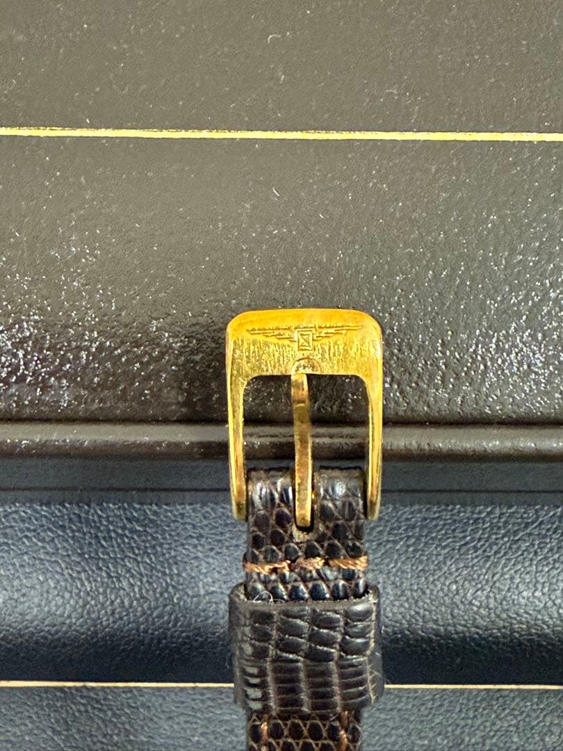 LONGINES アナログ時計 ゴールド/ブラウン 美品！