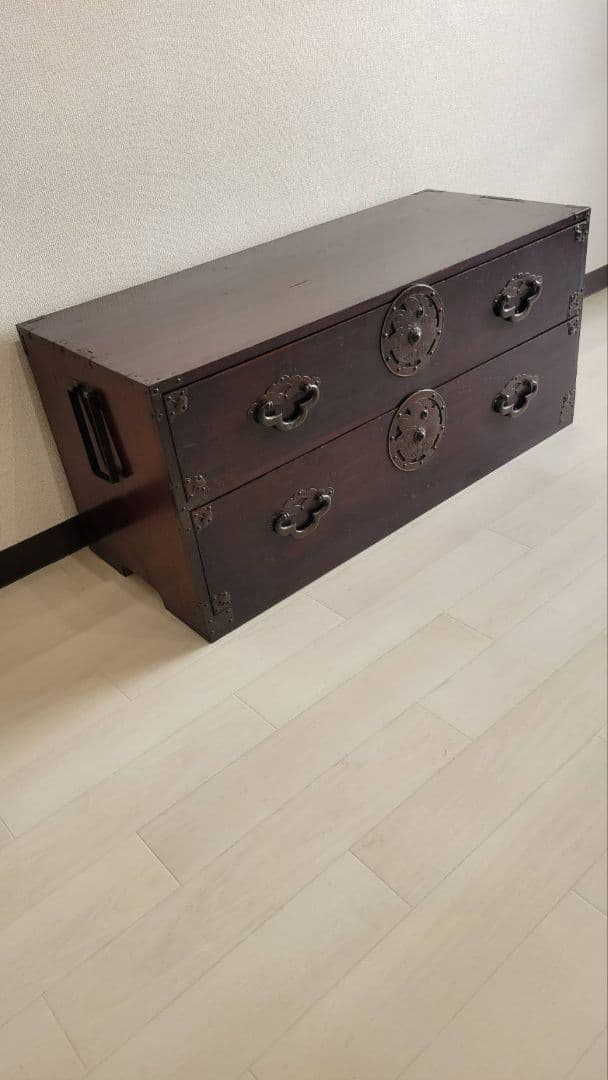 東北地方の時代箪笥　 米沢箪笥　時代箪笥 和インテリア　TVボード