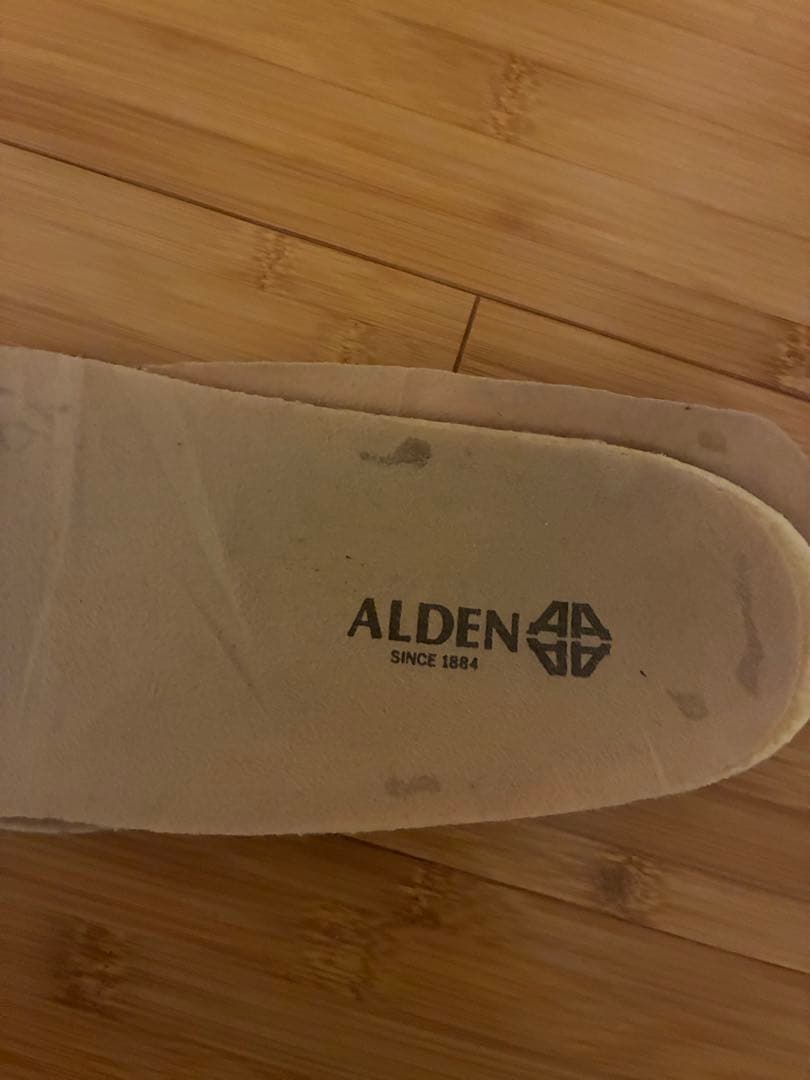 極希少　Alden オールデン　301 CDIラスト　ポストマン風