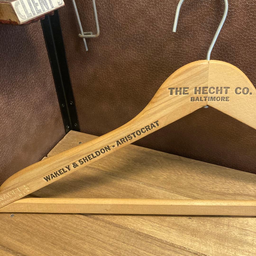 US仕入れ ビンテージ ハンガー アドバタイジング アメカジ 古着　アメリカ製