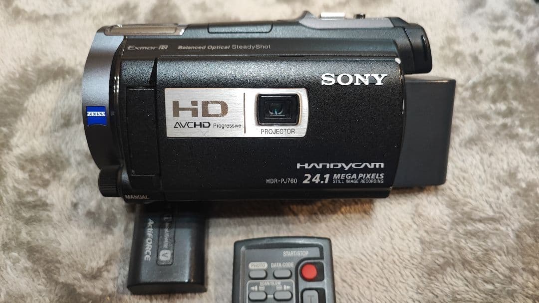 ソニー　SONY HDR-PJ760V　シューディンググリップ