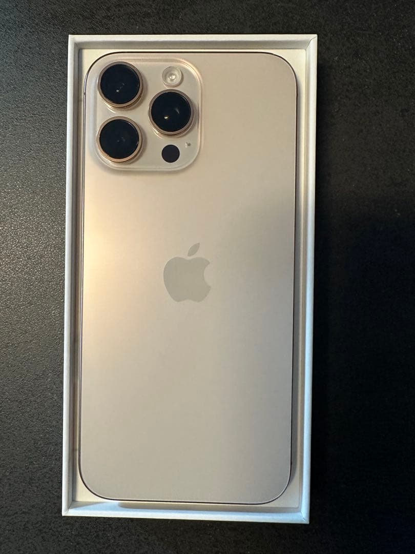 iphone 16 Pro max 512gb バッテリ100% 充放電222回