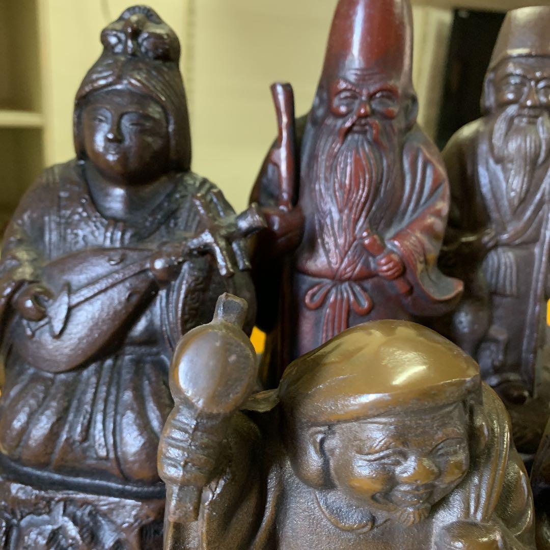 七福神　鋳物　福の神