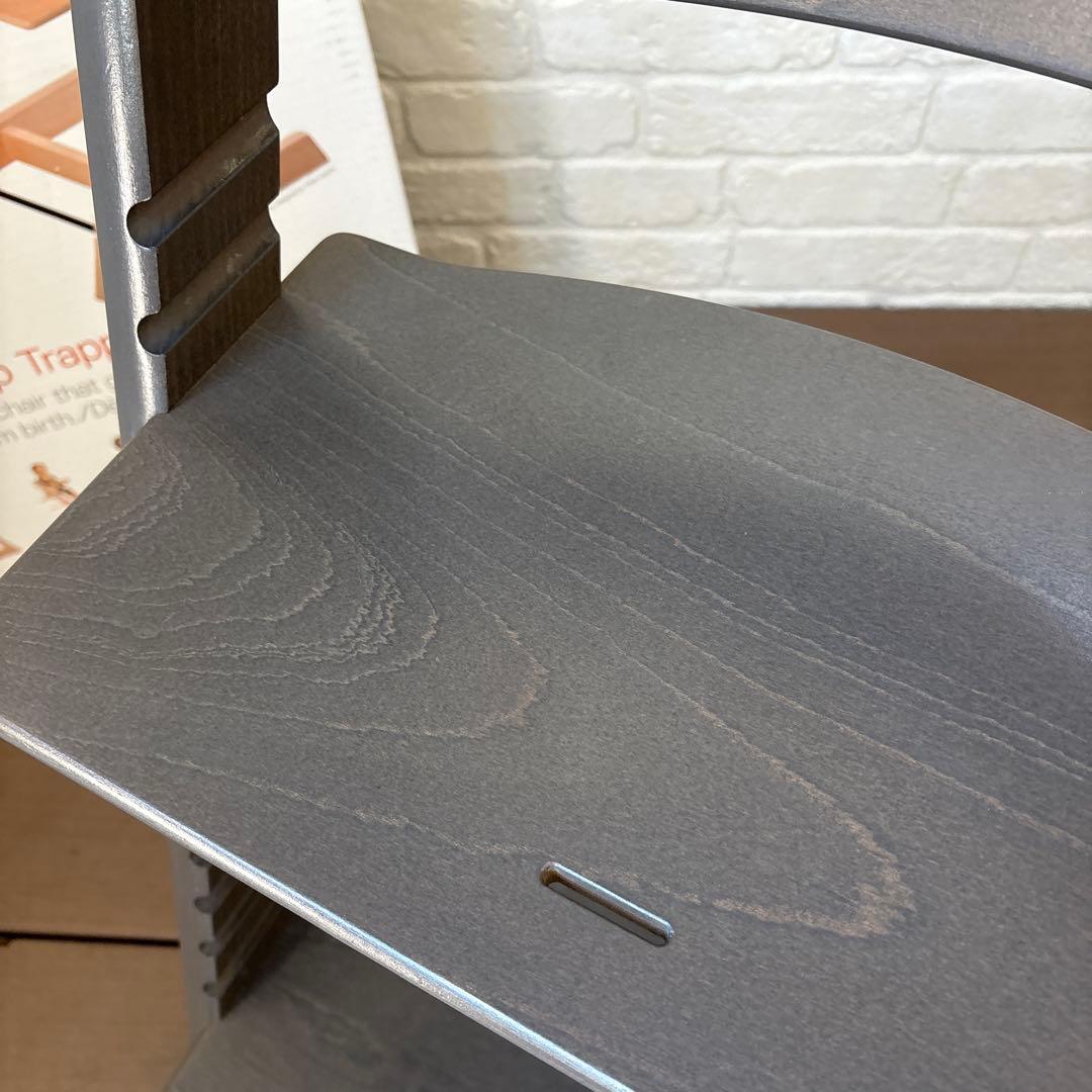 【美品✨】 STOKKE トリップトラップ シリアルナンバー5 ヘイジーグレー