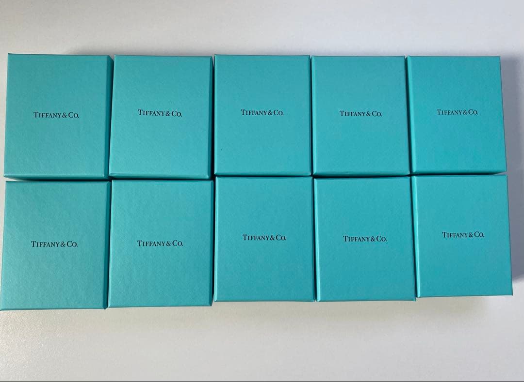 正規品Tiffany 巾着 空箱10個セット美品